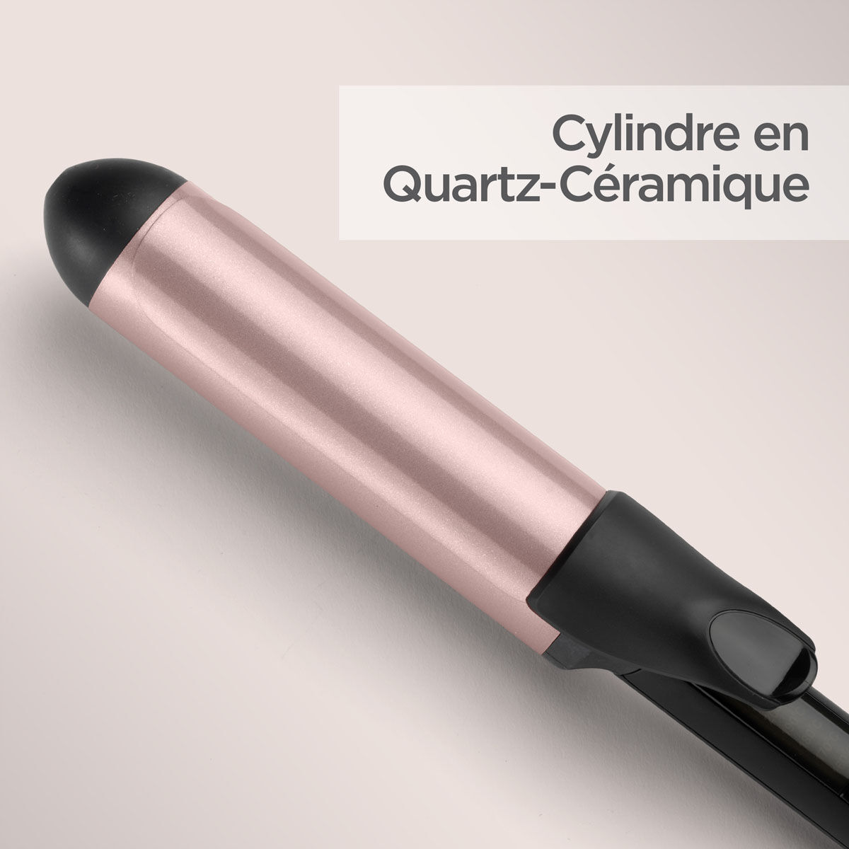 Cylindre en Rose-Quartz
